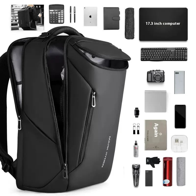 Large-Capacity Backpack (17 in Laptop)