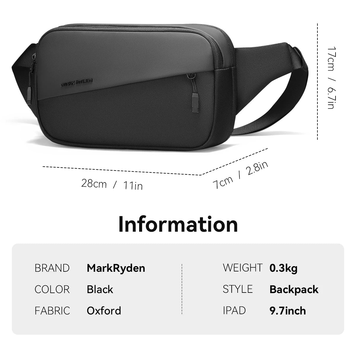 Mini Shoulder Bag (fits 7.9 in iPad)