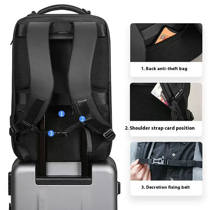 Large-Capacity Backpack (17 in Laptop)