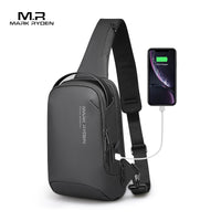 Crossbody Chest Bag (USB Port)